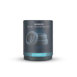 Boners Set de 3 cockrings Boners silicone